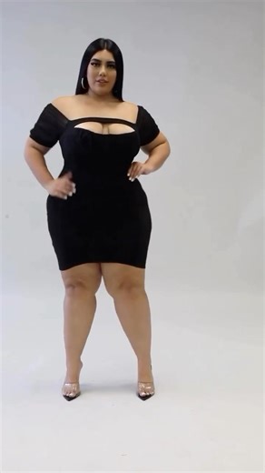 3 Plus Size Party Dresses That Steal the Show 🔥 Red, Black & Blue #shorts #plussizedress