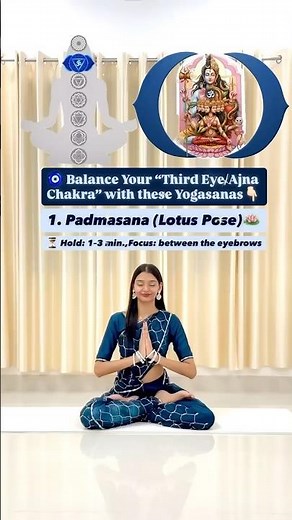 Third Eye Chakra Healing🧿#yoga #bhakti #like #comment #share #maa #shiv #shivshakti #om #subscribe