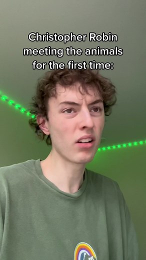 Christopher Robin Meeting the Animals for the First Time