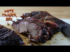 Smoked Grass Fed Brisket Recipe - How to slow smoke a Brisket on a Weber Kettle with the Smokenator