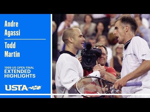 Andre Agassi vs. Todd Martin Extended Highlights | 1999 US Open Final