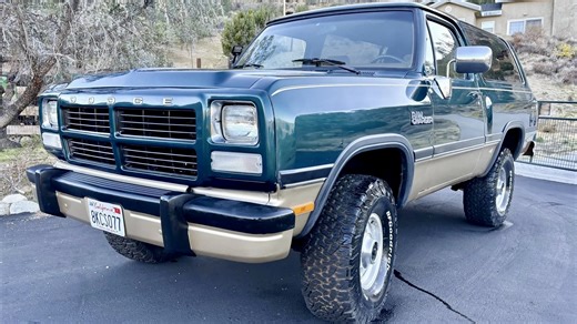 Rare 1993 Dodge Ramcharger Canyon Sport 4×4 Hits BringATrailer - MoparInsiders