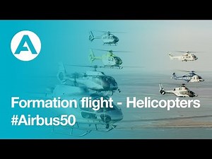 Airbus Helicopters formation flight: 50-year anniversary