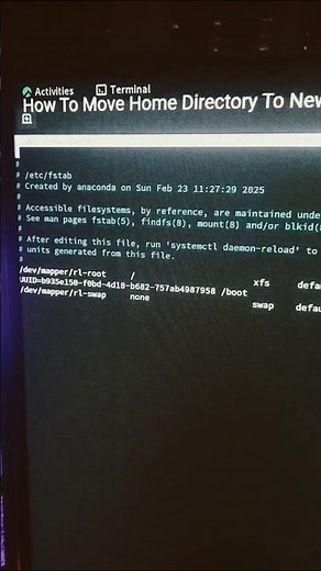 How To Move Home Directory To New Partition Or Disk In Linux