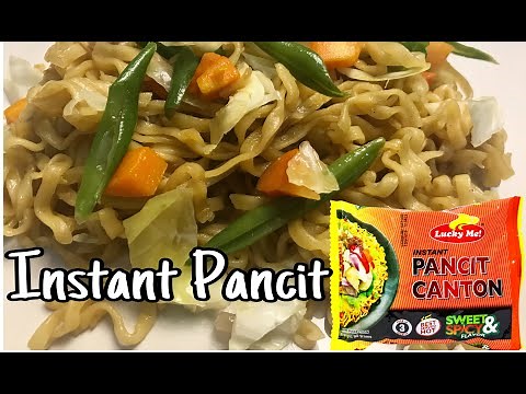 INSTANT PANCIT || LUCKY ME PANCIT CANTON RECIPE