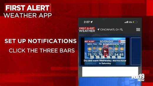If you don't have it already, there's no time like the present to download the FREE FOX19 NOW Weather App >> https://www.fox19.com/page/fox19-now-apps/ This video explains how to put it to work for you! | FOX19