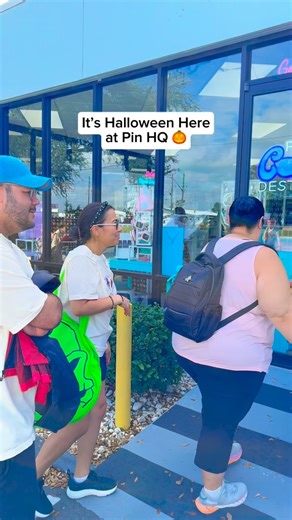 Are you ready for Halloween at Pin HQ? 🎃 This weekend we hosted our annual Trunk ‘r Trade pin trading event! 👻 It was so great seeing everyone who participated in the costume contest and helped us get into the spirit of spooky season! 💀 What’s your favorite Halloween Disney trading pin? 🍂 To see all your favorite AUTHENTIC pins and PinFolio products like this in person, come visit us in store Monday-Saturday 11am-7pm and Sundays 12pm-6pm at Pin HQ in Winter Garden, FL 📍 Plus don’t miss our 