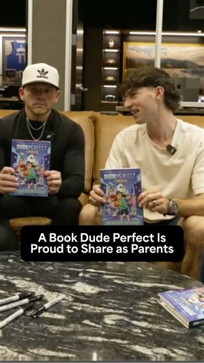 Why Dude Perfect is so proud of this book (as parents)