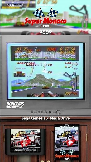 16-Bit Speed Demon! 🏁 Super Monaco GP Genesis Ad 🇯🇵 (1990)