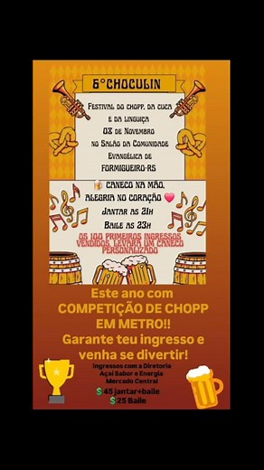 Informe Publicitário | @ieclb2025 É neste final de semana, uma grande programação lhe espera em Formigueiro. | Jornal do Garcia Online