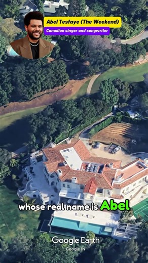 The Weeknd’s Bel Air mansion on Barnaby Road