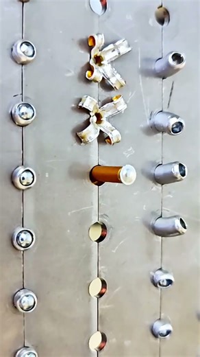 The Metal Flower : Watch a Rivet BLOOM in Slow Motion 🌸