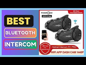 Best Freedconn R1 Pro Bluetooth Motorcycle Intercom Helmet