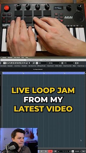 Live Loop Jam with the Akai MPK Mini Play & Cubase