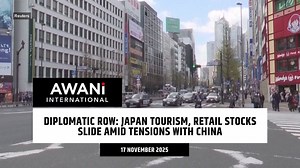 Diplomatic row: Japan tourism, retail stocks slide amid tensions with China
