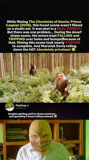 The Chronicles of Narnia: Prince Caspian (2008) – Why This Forest Scene Took 4 Hours to Film! 😳