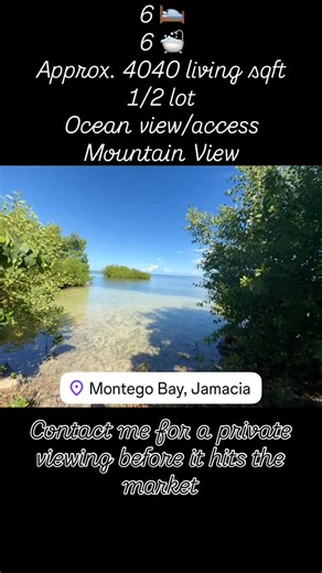David Harrison - Broker/CEO David Harrison Realty LLC on Instagram: "This is a fixer-upper with renovation required, presenting a prime opportunity to add value and customize to your vision in one of Jamaica’s most desirable coastal settings. Sold As-Is. Ideal for investors or buyers ready to unlock the full potential of a oceanfront property in Montego Bay. Serious buyers only. Bring your contractor and an imagination. Located in the Greenwood, St. James. Just minutes away from the Montego Bay 