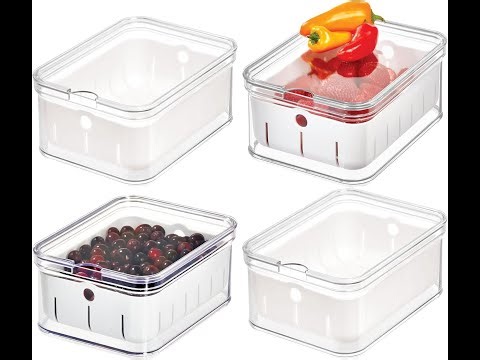 iDesign Fridge Berry Bins (4-Pack) Review - Pros & Cons - InterDesign