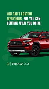 Travel can feel like a wild ride. So take the wheel where you can by joining the Emerald Club. Members who reserve a midsize or above can choose any car from the Emerald Aisle and bypass the counter to get on the road quicker. Sign up today: http://spklr.io/6187a76b. | National Car Rental