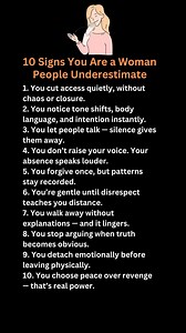 10 Signs You Are a Woman People Underestimate | Timeless Quotes & History