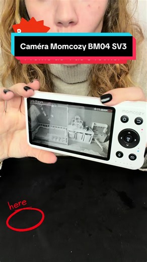 Caméra Momcozy BM04 : Surveillance Bébés Efficace