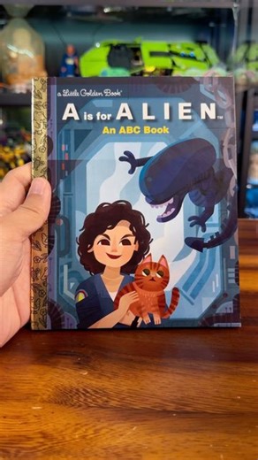 Geek Culture on Instagram: "A is for Alien, F is for Facehugger. Get the little ones started on their ABCs right, with this book! Hit the link in bio to buy it on Amazon! #Alien #Aliens #AlienRomulus #Xenomorph #Facehugger #Book #ABC #Geek"