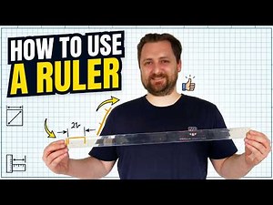 How To Use A Ruler - CM, mm, Inch