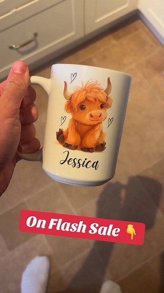 🧡 Add a touch of Highland charm to your morning brew! ☕🐮 Personalised with any name – the perfect gift for cow lovers, farmers, or anyone who adores cute countryside vibes! 🐄✨ Available now on tiktok shop – link in video! 👆 #HighlandCow #PersonalisedGift #CowMug #GiftIdeas #TikTokMadeMeBuyIt #EtsyFinds #FarmLifeVibes #CustomMug #HighlandCowsOfTikTok #CuteMugs #CountryStyle #CoffeeLovers #MugAddict #SmallBusinessUK