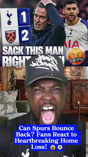 Can Spurs Bounce Back? Fans React to Heartbreaking Home Loss! 😱⚽️ #Spurs #FootballFans #EmotionalReactions #SportsNews #FYP