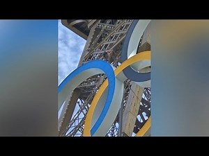 Police arrest man climbing Eiffel Tower, prompting evacuation