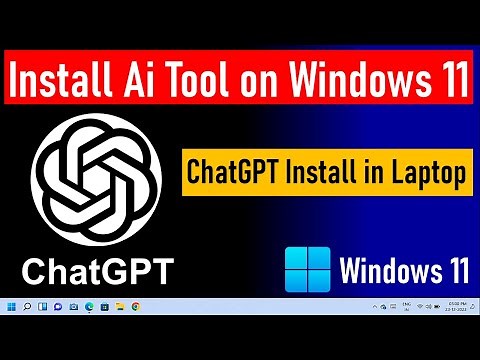 How To Install Chat GPT in Laptop/PC