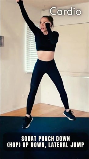 5 Combo Moves = Full Body Cardio Burn🔥