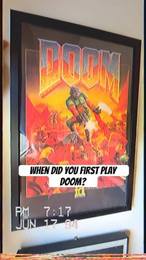 When Did You First Play DOOM? 🔥 #DOOM #RetroGaming #90sGaming #PCGaming #Nostalgia #idsoftware