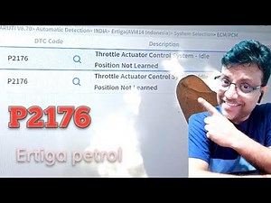 #P2176. Throttle Actuator position not Learned