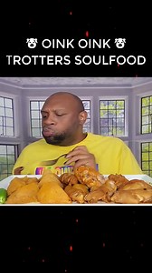OINK OINK TROTTERS SOULFOOD MUKBANG Part 4 | Llips mukbang