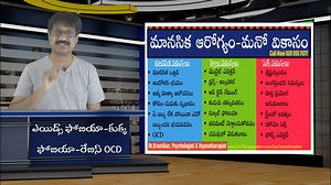 ఎయిడ్స్ ఫోబియా-కుక్క ఫోబియా-రేబిస్ OCD|జబ్బుల OCD| హైపోకాండ్రియాసిస్|...