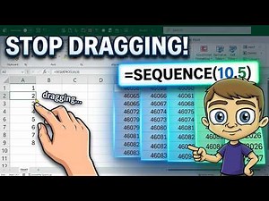 Excel SEQUENCE Function | Numbers, Dates & Custom Ranges