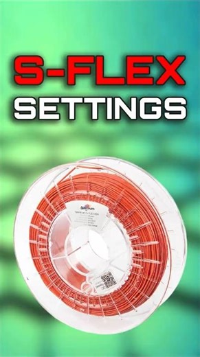 Bambu lab P2S S-Flex Settings #spectrumfilaments