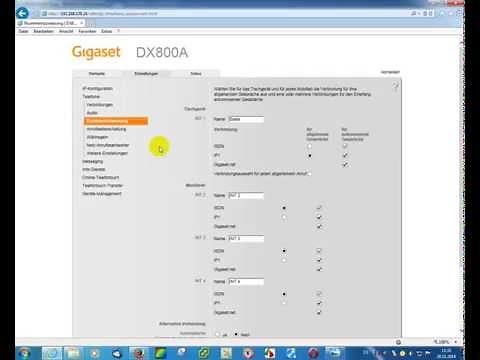 Gigaset DX800a - Teil 2 - Anmeldung an AVM Fritz!Box