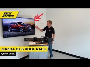 2016+ Mazda CX-3 5-dr SUV with Thule Evo Clamp + WingBar Evo Roof Rack Crossbars