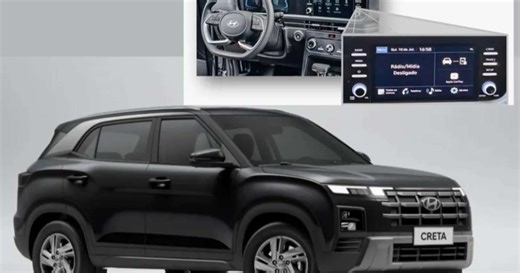 Creta Action 2026 ganha central multimídia opcional com garantia de 5 anos