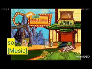 SpongeBob SquarePants: Karate Island DVD Menu Walkthrough
