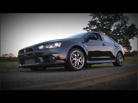 2013 Mitsubishi Lancer Evolution EVO MR Review - MPGomatic