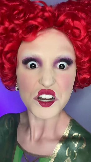 Winifred Sanderson Hocus Pocus Makeup Tutorial