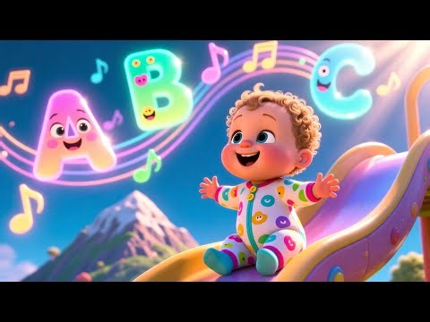 Baby’s Magical Slide 🎠✨ Fun Play Song for Kids | Joyful Nursery Rhyme