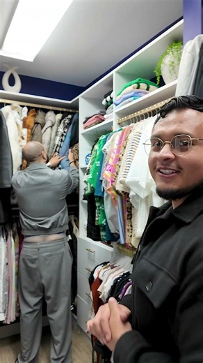 Inside a Custom Walk-In Closet (With a Surprise) 👀🧥