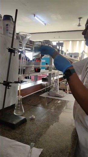 Silica Gel Column Chromatography preparation Part 2 #amity #microbiology #phd #chromatography