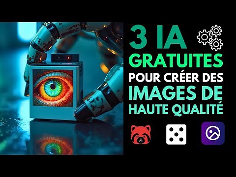 3 IA Gratuites Pour Créer des Images INCROYABLES Sans Inscription !