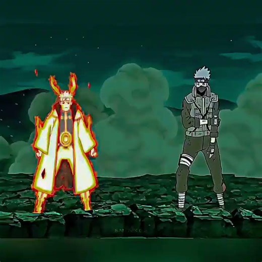 8 & 9 Tails Entry 🔥⚡ Full Power Mode! 💥#naruto #kakashi #madara #obito #kurama #anime #viralshorts