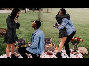 An emotional surprise proposal for my best friend! 1 year later.